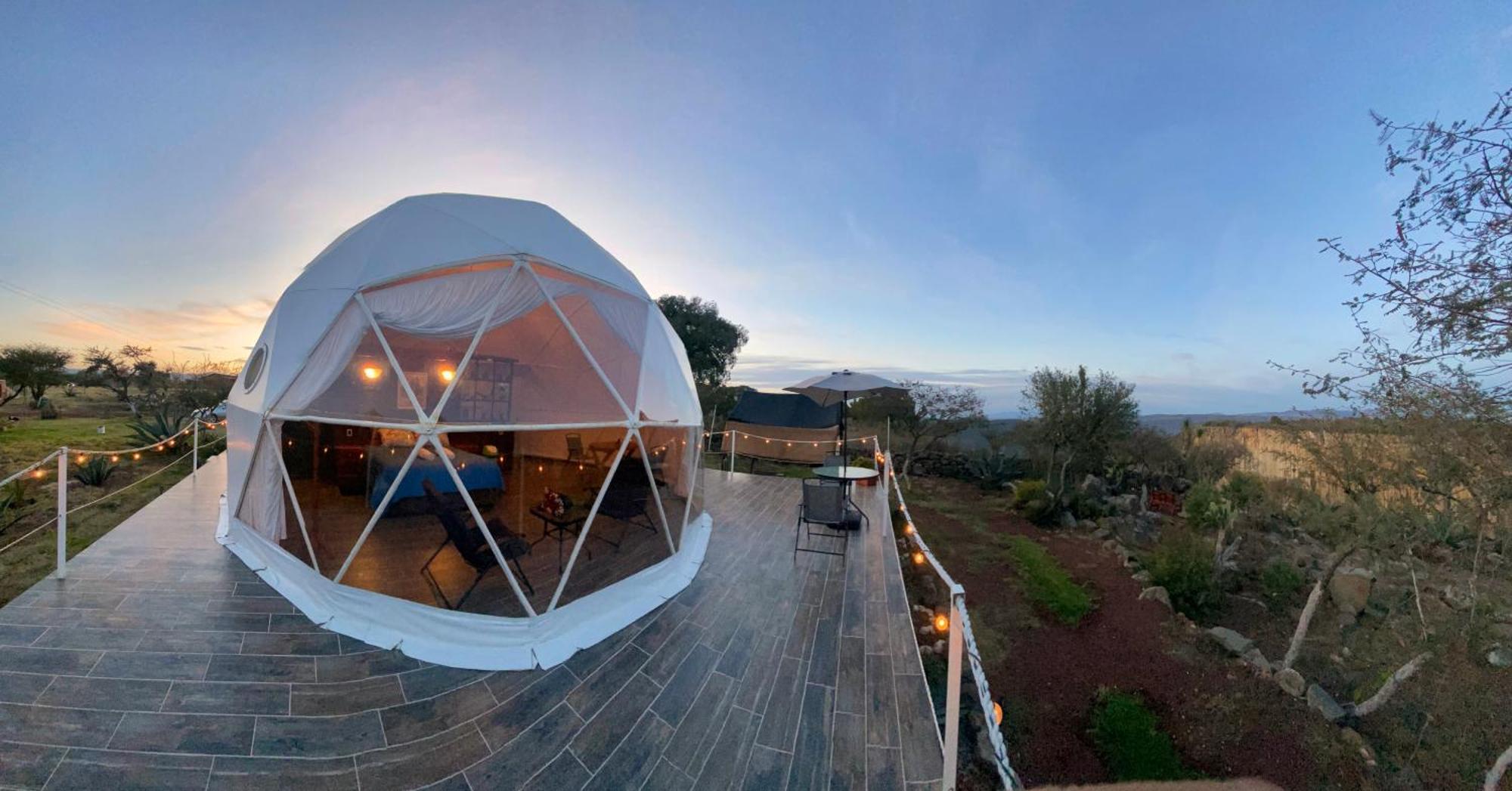 El Gato Glamping Con Vista A Prismas Basalticos Hotel Huasca de Ocampo Exterior photo
