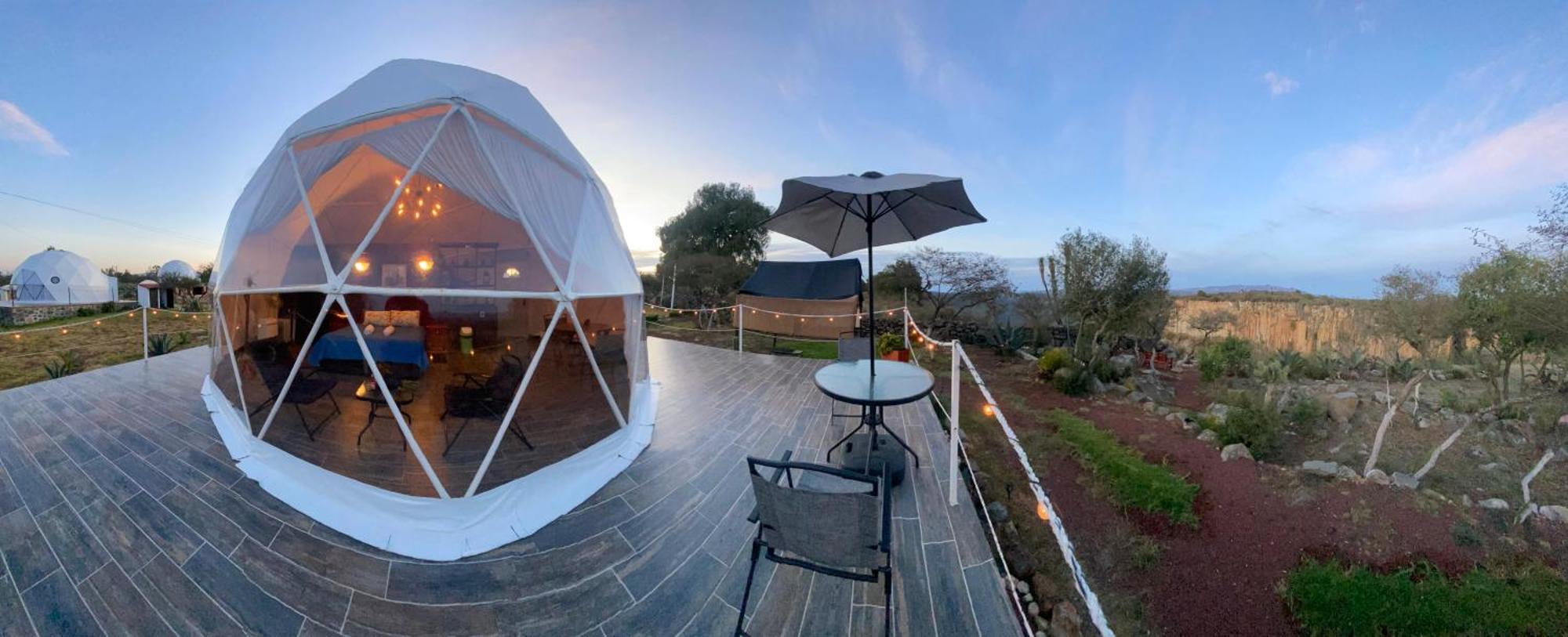 El Gato Glamping Con Vista A Prismas Basalticos Hotel Huasca de Ocampo Exterior photo